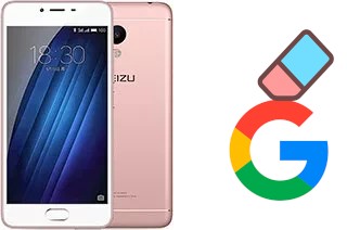 Cómo borrar la cuenta de Google en Meizu M3s