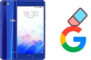 Cómo borrar la cuenta de Google en Meizu M3x