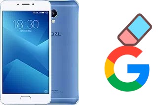 Cómo borrar la cuenta de Google en Meizu M5 Note