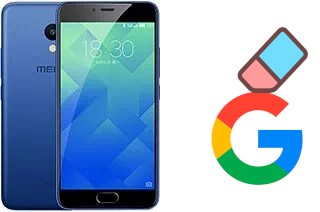 Cómo borrar la cuenta de Google en Meizu M5