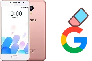 Cómo borrar la cuenta de Google en Meizu M5c