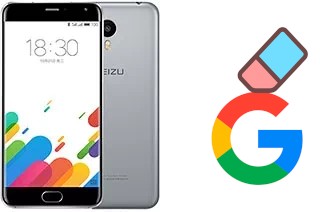 Cómo borrar la cuenta de Google en Meizu M1 Metal