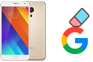 Cómo borrar la cuenta de Google en Meizu MX5e