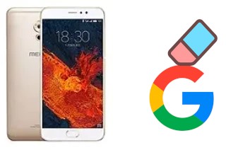 Cómo borrar la cuenta de Google en Meizu Pro 6 Plus 64GB