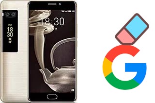 Cómo borrar la cuenta de Google en Meizu Pro 7 Plus