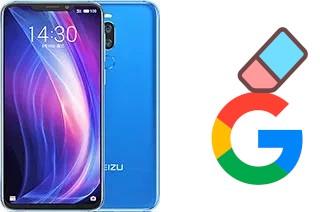 Cómo borrar la cuenta de Google en Meizu X8