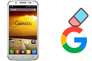 Cómo borrar la cuenta de Google en Micromax A119 Canvas XL