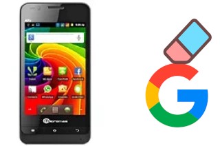 Cómo borrar la cuenta de Google en Micromax A73