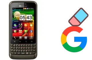 Cómo borrar la cuenta de Google en Micromax A78