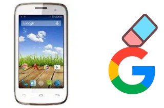 Cómo borrar la cuenta de Google en Micromax A65 Bolt