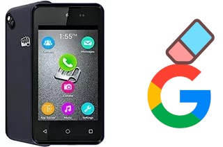 Cómo borrar la cuenta de Google en Micromax Bolt D303