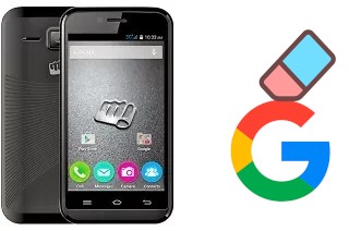 Cómo borrar la cuenta de Google en Micromax Bolt S301