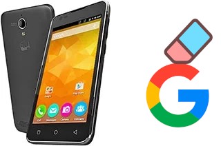 Cómo borrar la cuenta de Google en Micromax Canvas Blaze 4G Q400