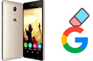 Cómo borrar la cuenta de Google en Micromax Canvas Fire 5 Q386