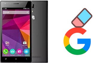 Cómo borrar la cuenta de Google en Micromax Canvas xp 4G Q413