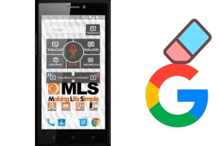 Cómo borrar la cuenta de Google en MLS IQ1502A