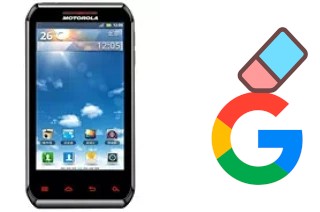 Cómo borrar la cuenta de Google en Motorola XT760