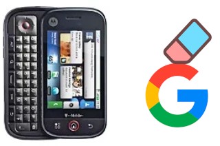 Cómo borrar la cuenta de Google en Motorola DEXT MB220