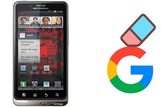 Cómo borrar la cuenta de Google en Motorola DROID BIONIC XT875