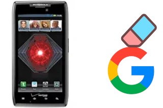 Cómo borrar la cuenta de Google en Motorola DROID RAZR MAXX