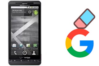 Cómo borrar la cuenta de Google en Motorola DROID X