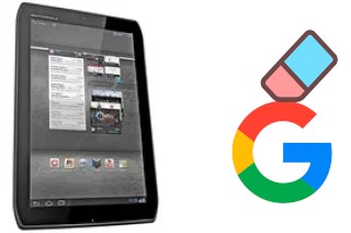 Cómo borrar la cuenta de Google en Motorola DROID XYBOARD 8.2 MZ609
