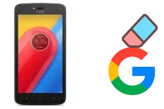 Cómo borrar la cuenta de Google en Motorola Moto C 4G