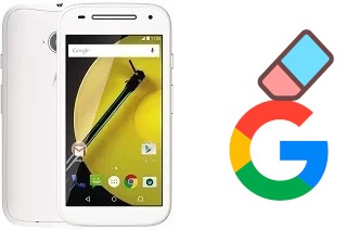 Cómo borrar la cuenta de Google en Motorola Moto E Dual SIM (2nd gen)