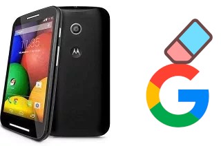 Cómo borrar la cuenta de Google en Motorola Moto E Dual SIM