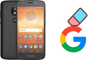 Cómo borrar la cuenta de Google en Motorola Moto E5 Play