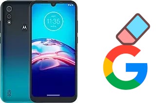 Cómo borrar la cuenta de Google en Motorola Moto E6s (2020)