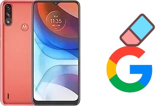 Cómo borrar la cuenta de Google en Motorola Moto E7i Power