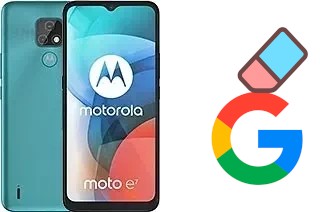 Cómo borrar la cuenta de Google en Motorola Moto E7