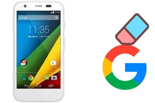 Cómo borrar la cuenta de Google en Motorola Moto G 4G