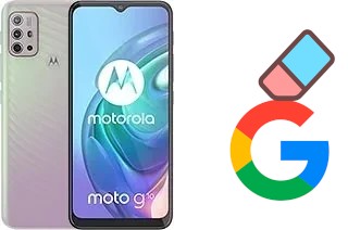 Cómo borrar la cuenta de Google en Motorola Moto G10