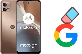 Cómo borrar la cuenta de Google en Motorola Moto G32