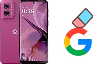 Cómo borrar la cuenta de Google en Motorola Moto G55