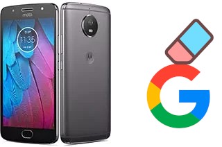 Cómo borrar la cuenta de Google en Motorola Moto G5S