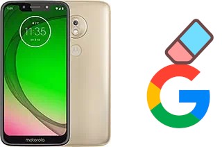 Cómo borrar la cuenta de Google en Motorola Moto G7 Play