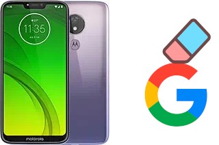 Cómo borrar la cuenta de Google en Motorola Moto G7 Power