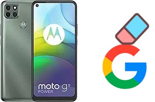 Cómo borrar la cuenta de Google en Motorola Moto G9 Power