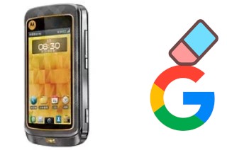 Cómo borrar la cuenta de Google en Motorola MT810lx