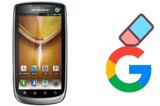 Cómo borrar la cuenta de Google en Motorola MOTO MT870