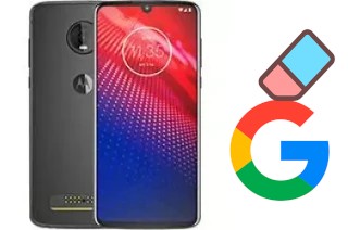 Cómo borrar la cuenta de Google en Motorola Moto Z4 Force