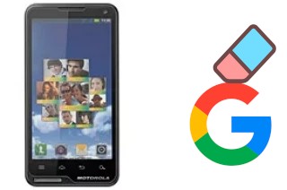 Cómo borrar la cuenta de Google en Motorola Motoluxe