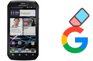 Cómo borrar la cuenta de Google en Motorola Photon 4G MB855