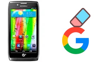 Cómo borrar la cuenta de Google en Motorola RAZR V MT887