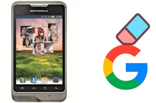 Cómo borrar la cuenta de Google en Motorola XT390