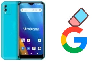 Cómo borrar la cuenta de Google en MyPhone myWX1 Lite