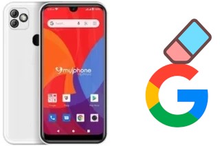 Cómo borrar la cuenta de Google en MyPhone myWX1 Plus